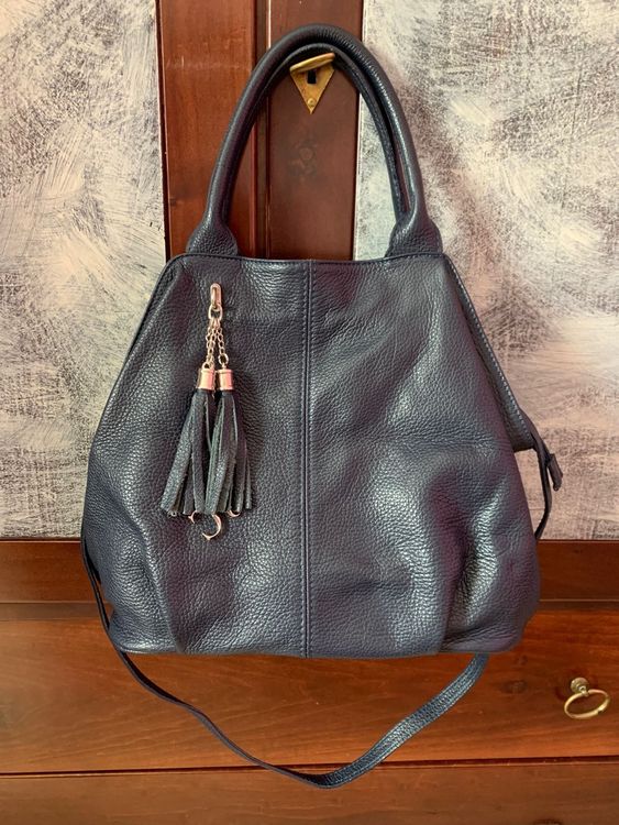 Borsa In Vera Pelle Mumbi Per Huawei P9 – Con Linguetta Estraibile E Protezione Display – Pratica E Sottile – Colore Nero