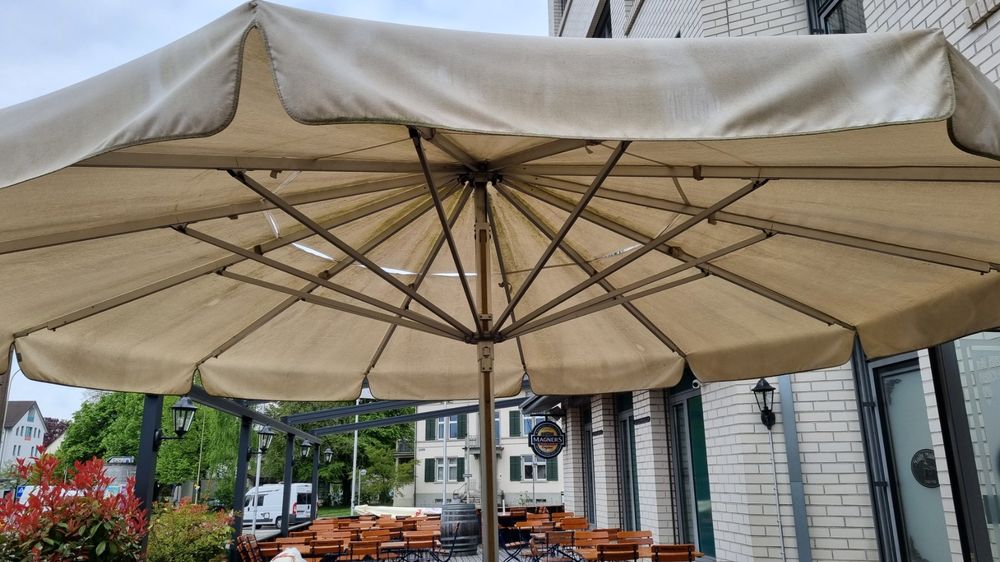 Sonnenschirm Gross 5 Meter Durchmesser Kaufen auf Ricardo