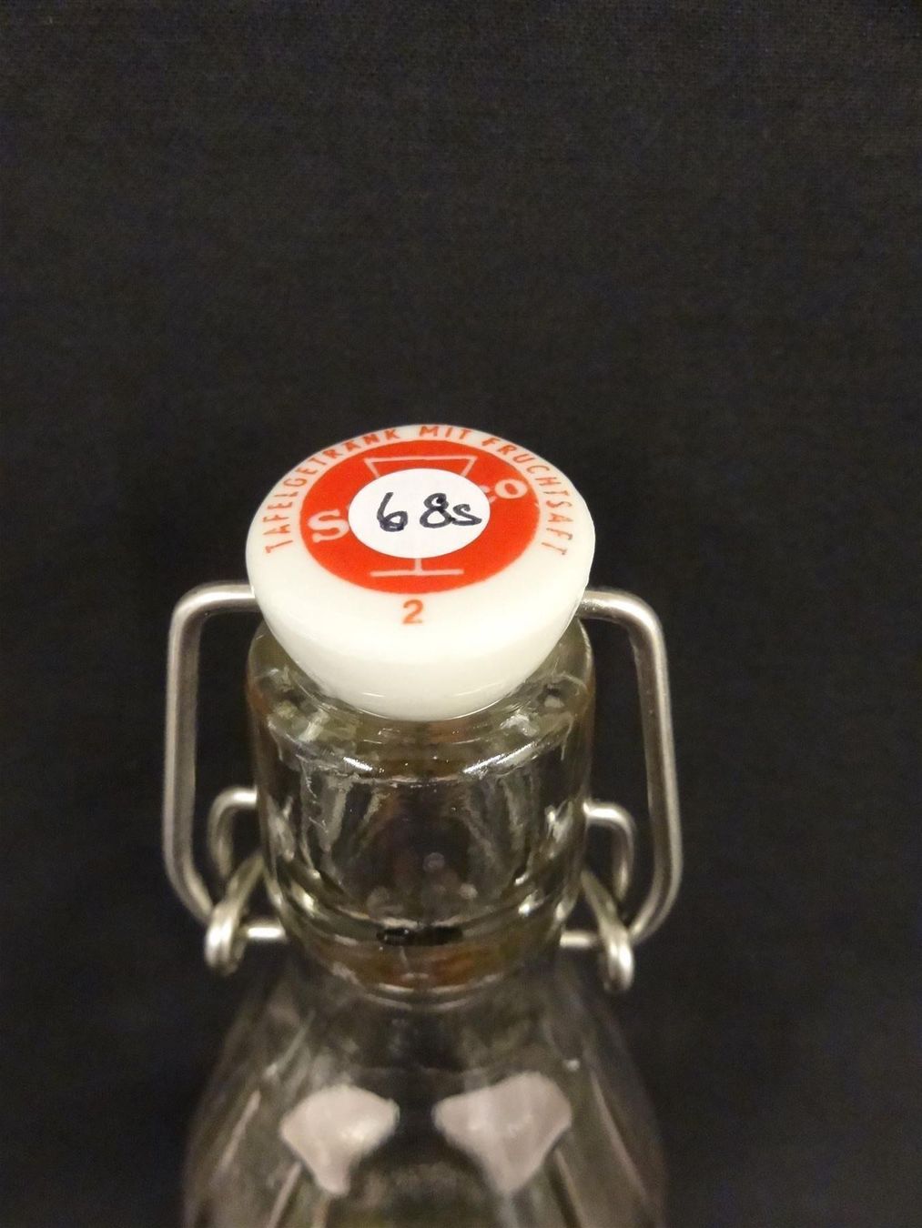 Bicchieri, Caraffe & Bottiglie: alte Flasche SINALCO 67 1968 BÜLACH – Usato da Kerzers venduto da Flaschenposten 9