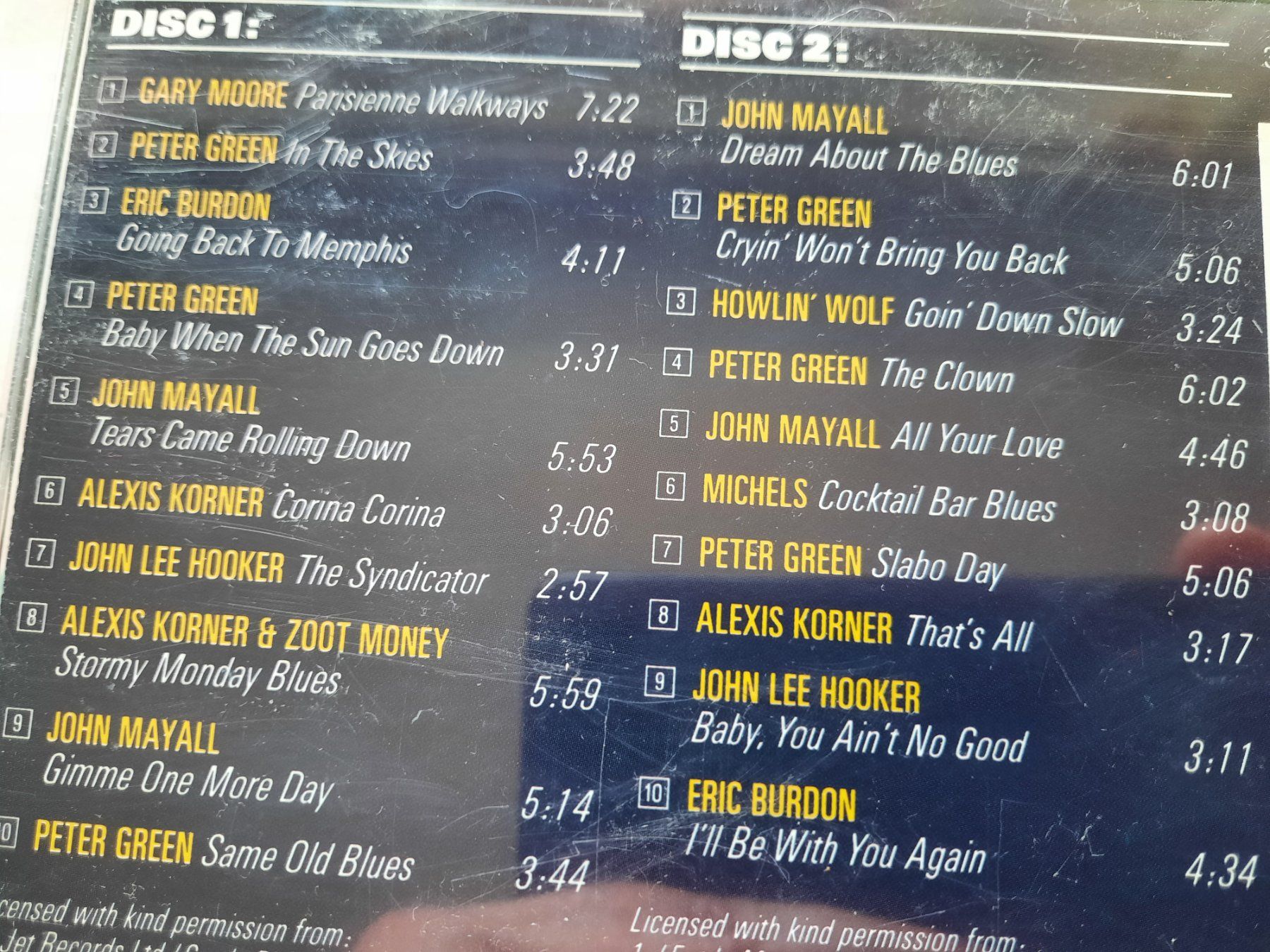 CDs: Cd Blues dreams - Soft and Lazy nights compilation – D'occasion à Pully par bro_n52j 3