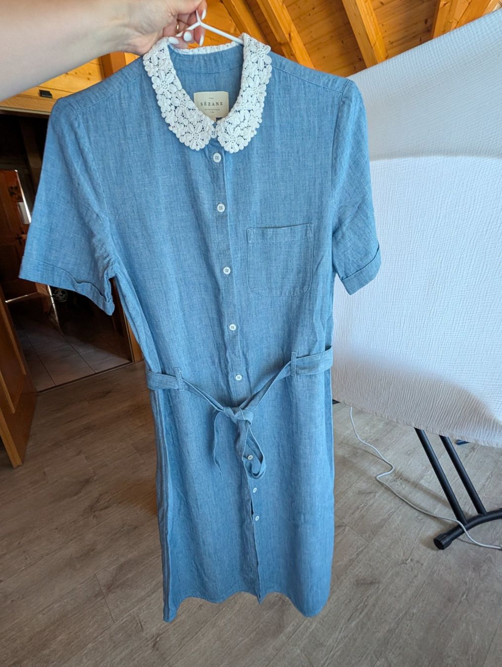 Sezane Robes: Sezane chambray dress – Neuf (Voir description) à Altendorf par jak_lkk8 1