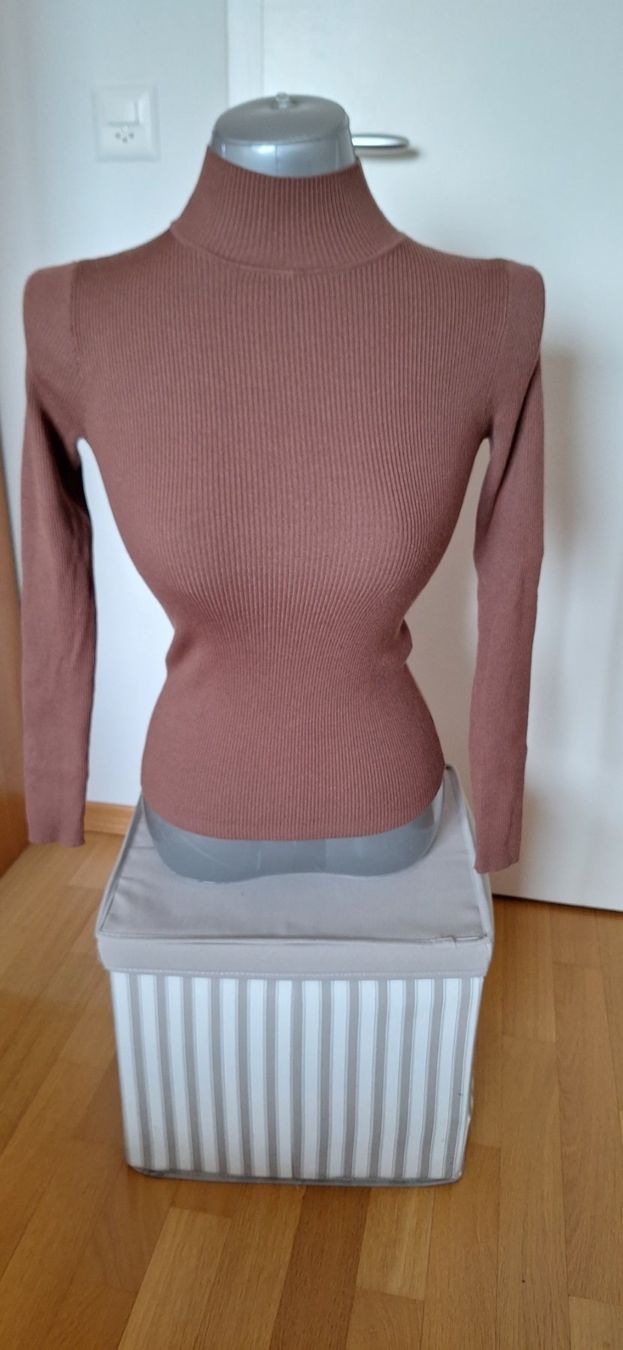 Kookai Maglioni & Felpe: Kookai, pull brun – Nuovo e nell'imballaggio originale da Lussery-Villars venduto da pousinete02