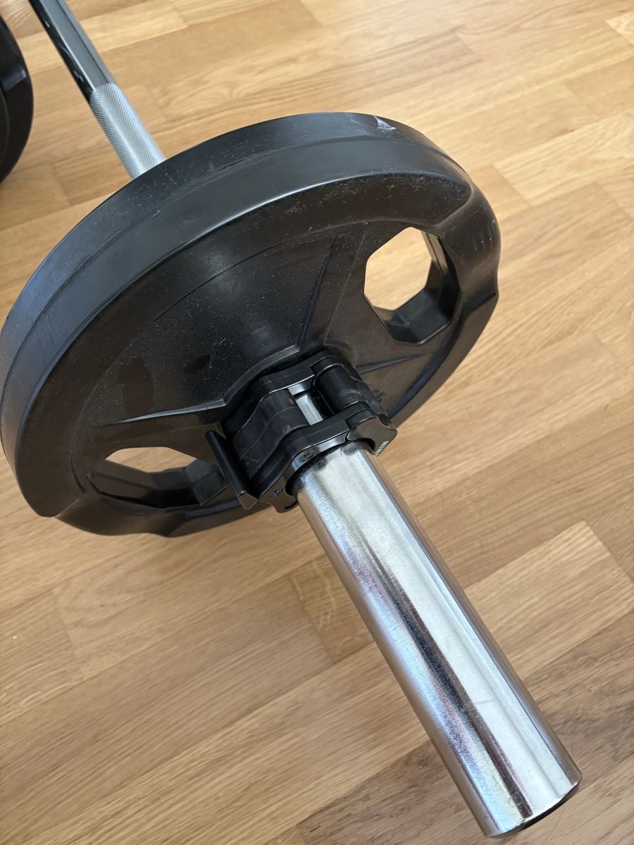 Manubri & Pesi: Olympic Barbell and Dumbbell set – Nuovo (secondo la descrizione) da Zürich venduto da pau_d5s8 2