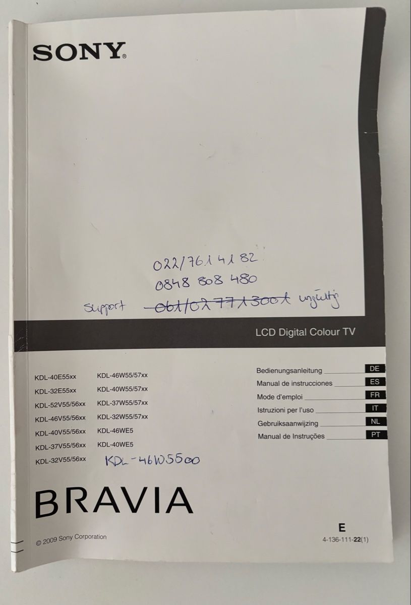 Sony Fernseher: TV SONY Bravia 45 Zoll – Gebraucht aus Eglisau von 3flower-power3 3