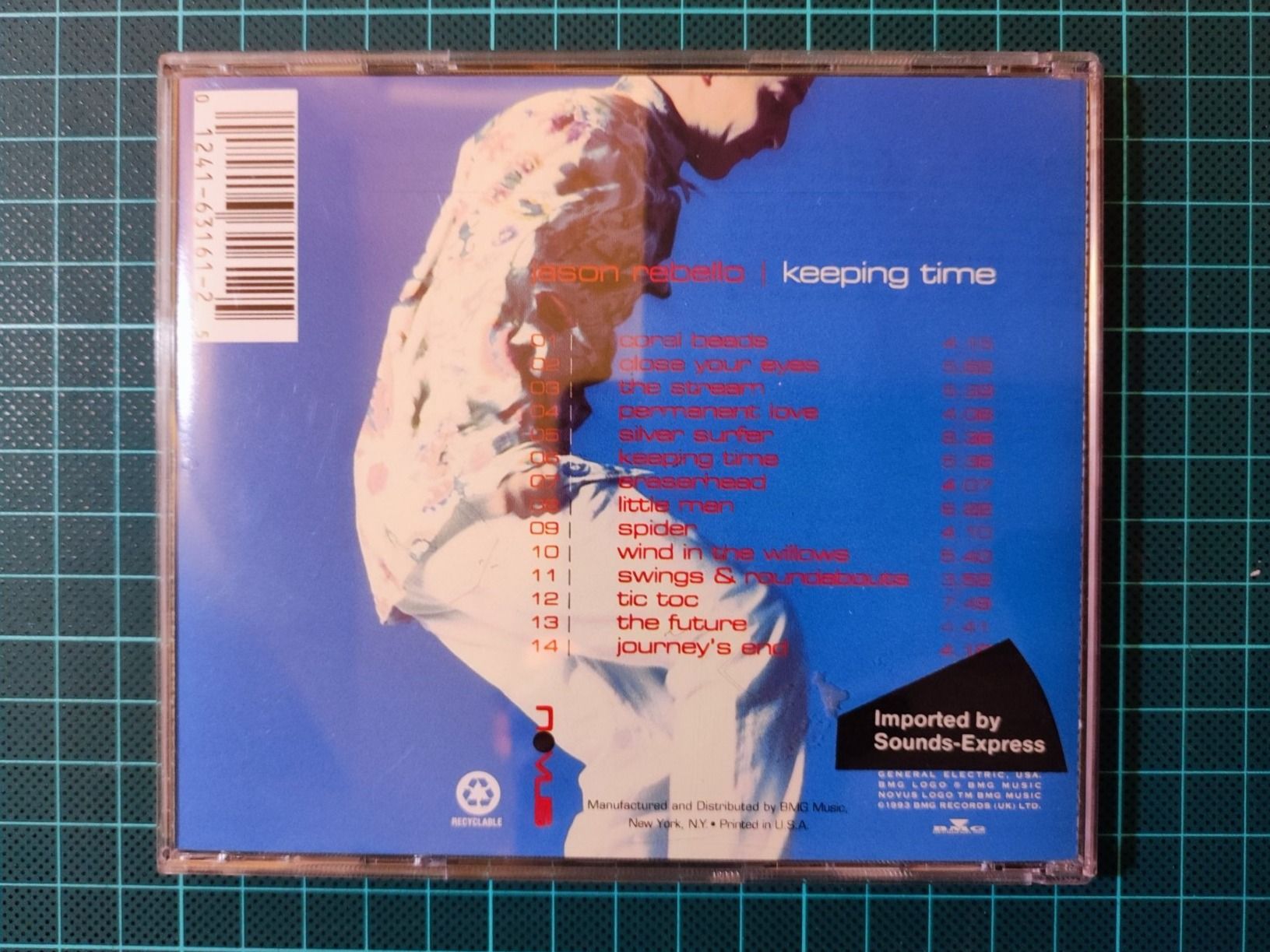 CD: Jason Rebello - Keeping Time CD (1994) – Usato da Zürich venduto da Max_Lindenbaum 1