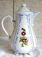 Tee/Kaffee-Kanne Fürstenberg West-Germany Porzellan