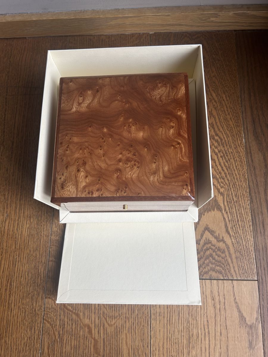 Scatole porta orologi: Original Breguet Wooden Watch Box with Outer Box Booklets – Nuovo (secondo la descrizione) da Genève venduto da din_8xv2 4