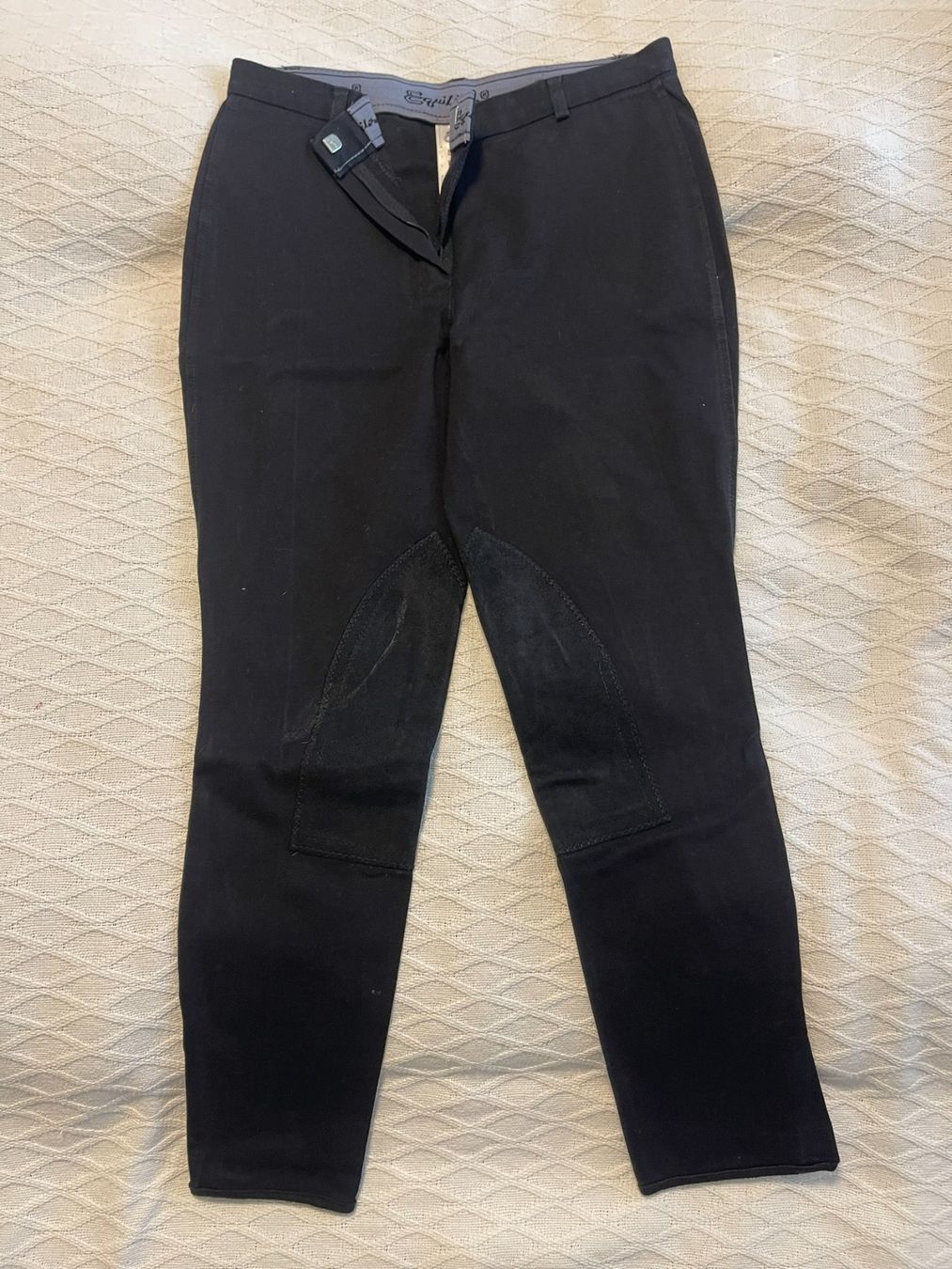 Pantaloni: Schwarze Reithose Equilibre, Grösse 38 – Usato da Rheineck venduto da FGeissler