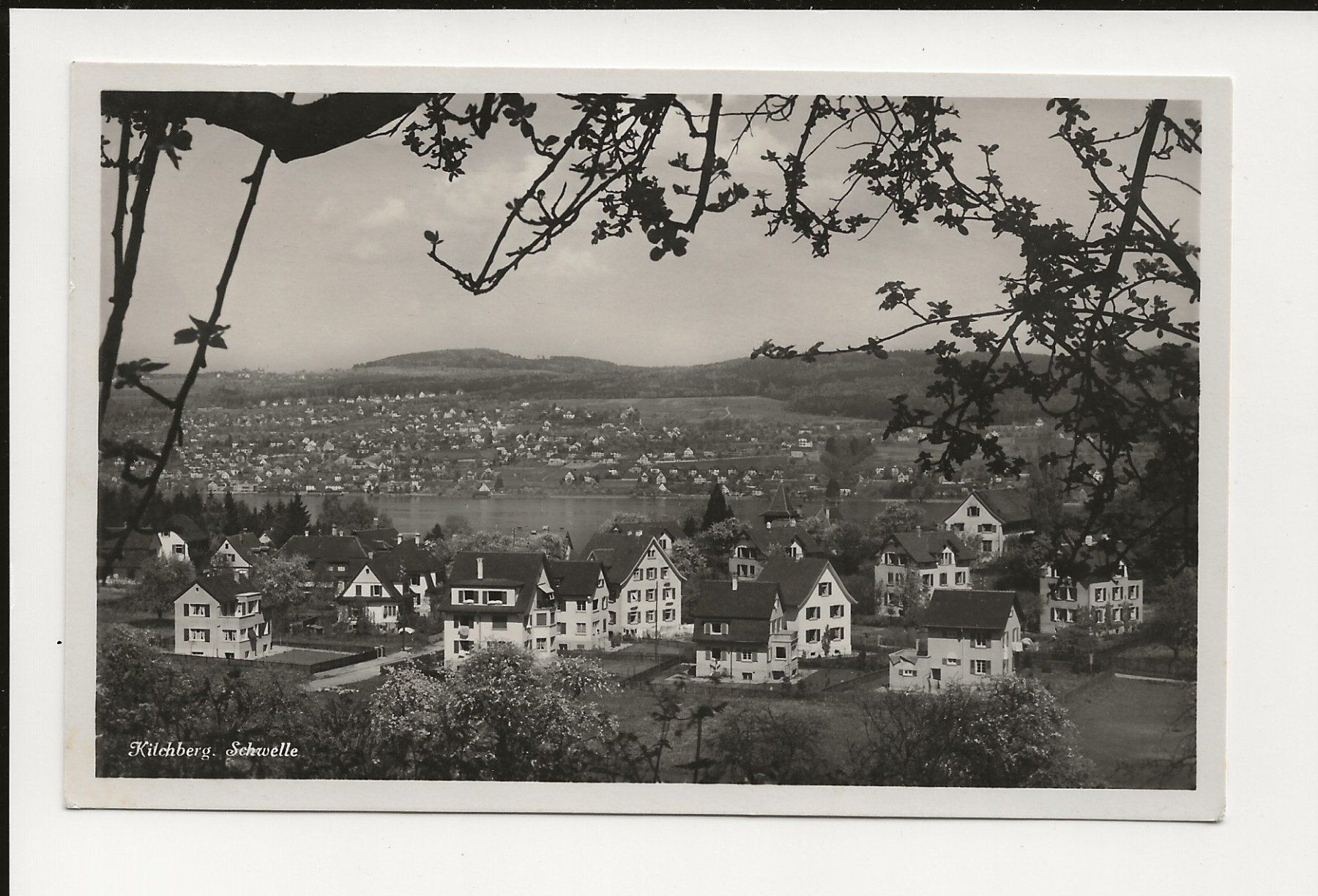 Ansichtskarten: AK 1935 Kilchberg Schwelle ZH – Gebraucht aus Greifensee von 315WDO