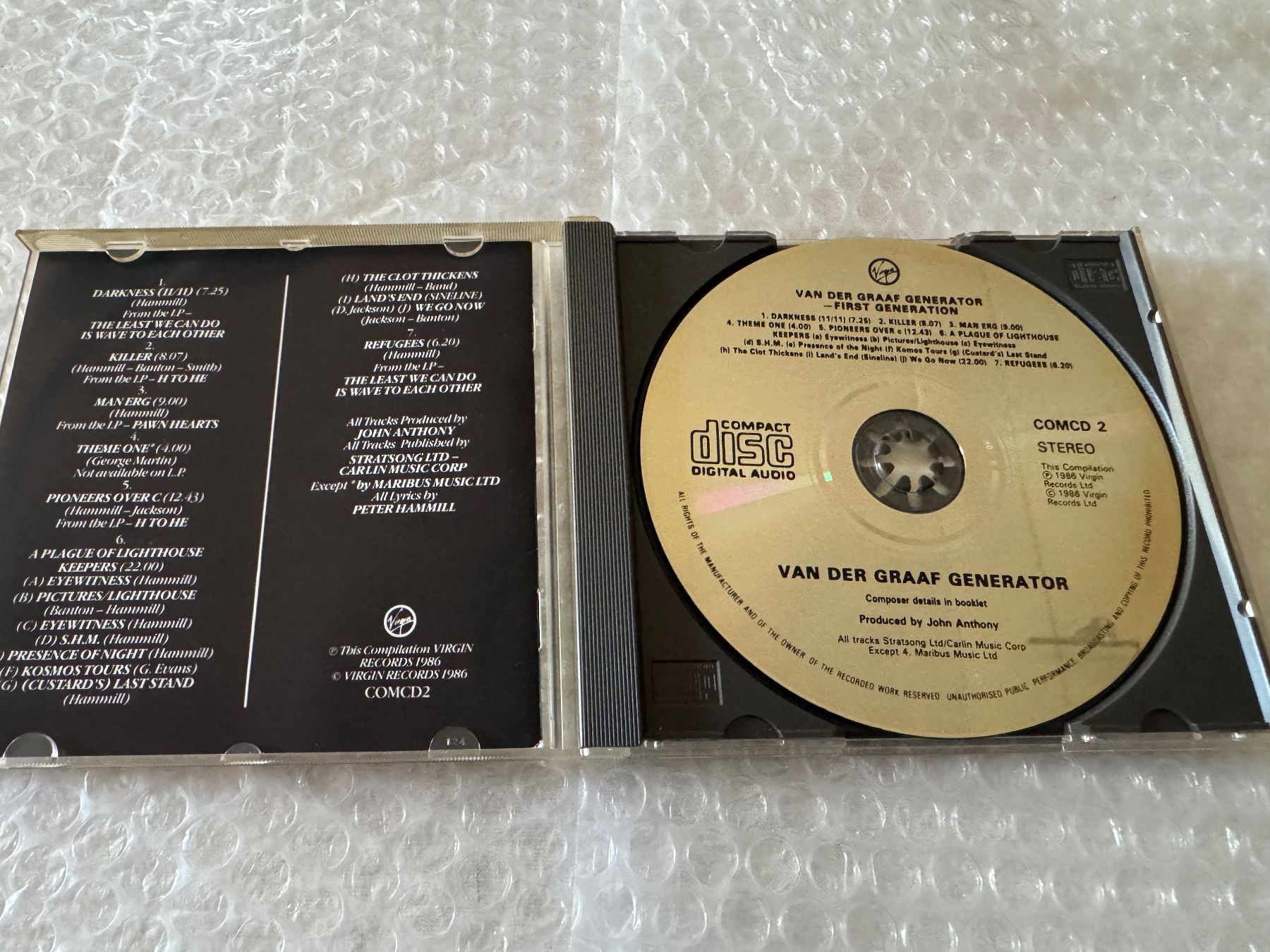 CD: Van der Graaf Generator - First Generation (Scenes 1969-1971 – Nuovo (secondo la descrizione) da Duggingen venduto da Kisha010 1