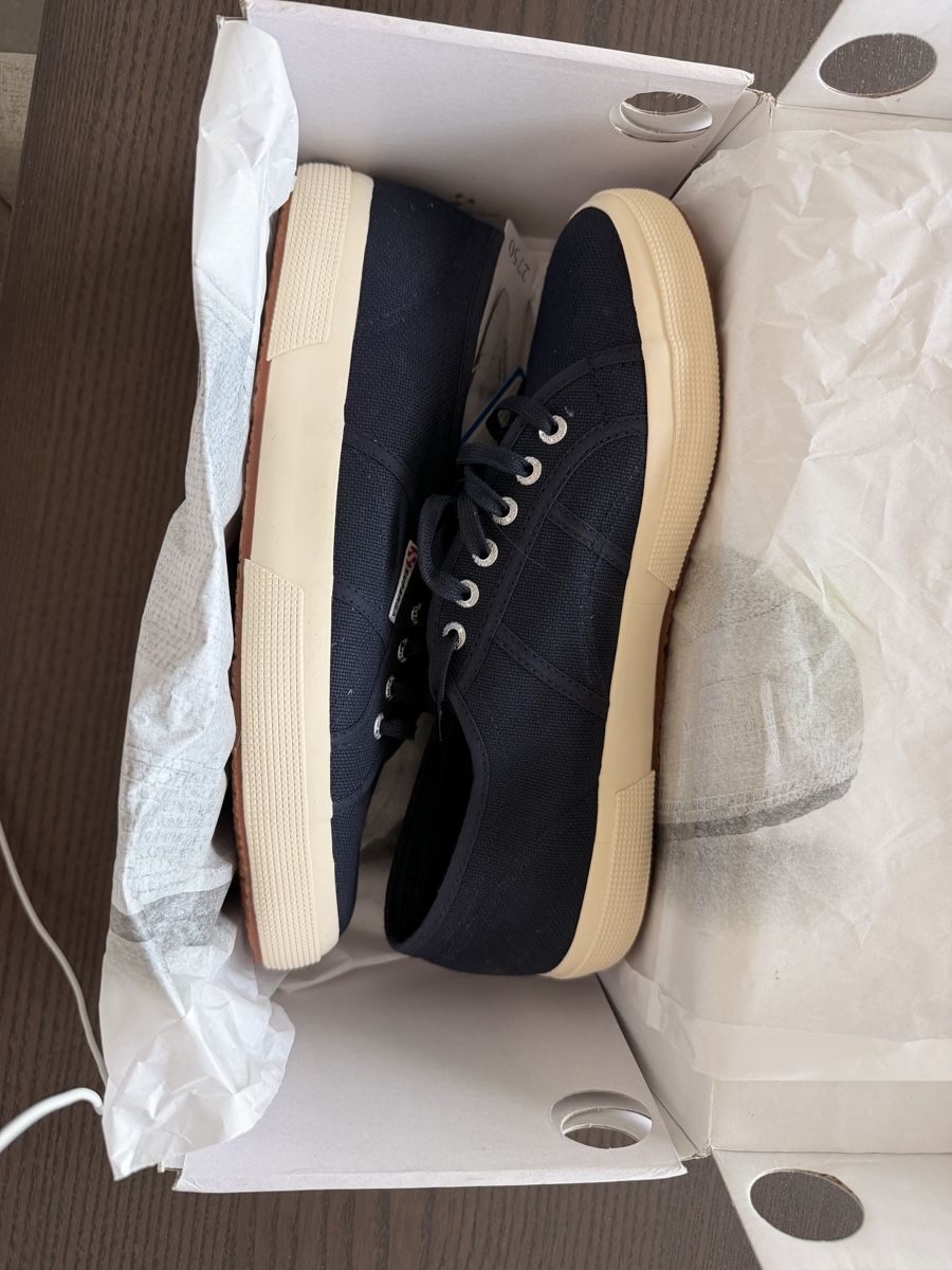 Superga Scarpe da uomo: Superga 2750 COTU CLASSIC Navy Grösse 45 neu – Nuovo e nell'imballaggio originale da Männedorf venduto da tar_8wtz 3