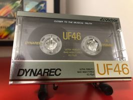 VICTOR DYNAREC UF46 Chrom Audio Kassette MEGA rar und selten