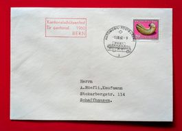 AUTOMOBILPOST SONDERSTEMPEL KANTONAL-SCHÜTZENFEST BERN 1960