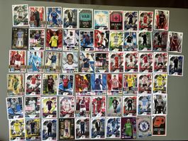 Topps & Panini Fussballkarten Konvolut  Gemischtes Konvolut 