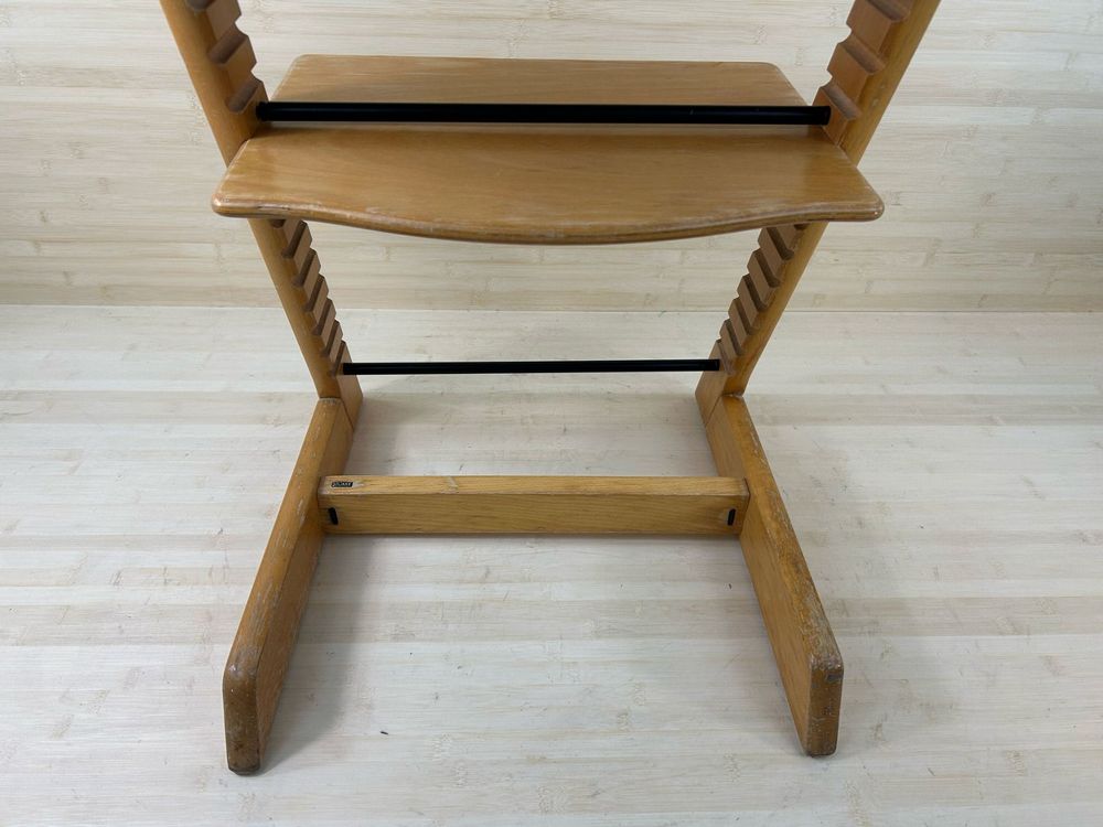 Stokke® Tripp Trapp inkl. Kissen & Holzbügel / Buche 8