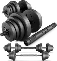 TREX SPORT Hantelset 40kg 2in1 (2x20kg)