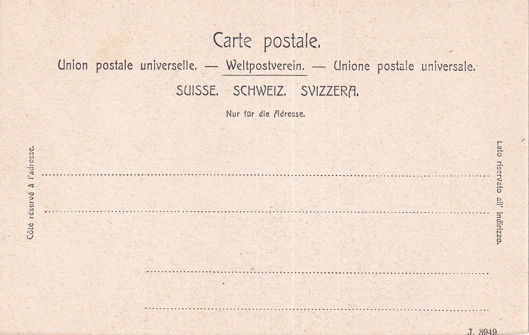 Cartoline postali: Selbsanft    GL  ob Linthal     ca. 1900 – Usato da Brig venduto da Valcards54 1