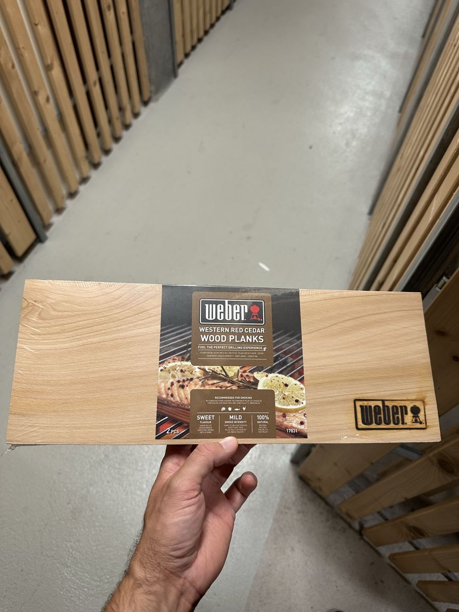 Articoli in legno: Weber Räucherbretter Zedernholz 2 Stk. – Nuovo e nell'imballaggio originale da Bülach venduto da kay_k7dg