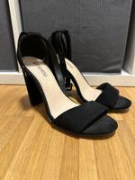 Schwarze AMISU High Heels Gr. 40