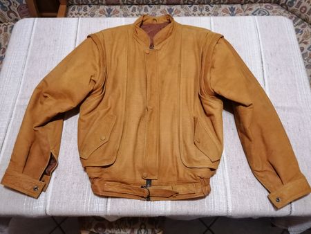 Lederjacke Herren braun Grösse ca. XL / 183cm 85kg. 
