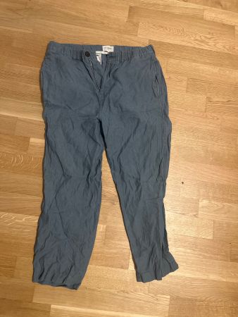 Sezane Leinenhose blau M