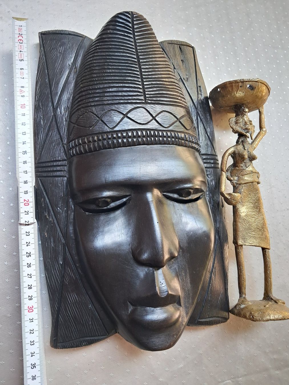 Statuette: Statuette africaine – Usato da moutier venduto da Dupont50 5