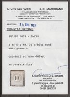 1878 : Porto Nr. 5IN* - mit Befund, KP 300.--