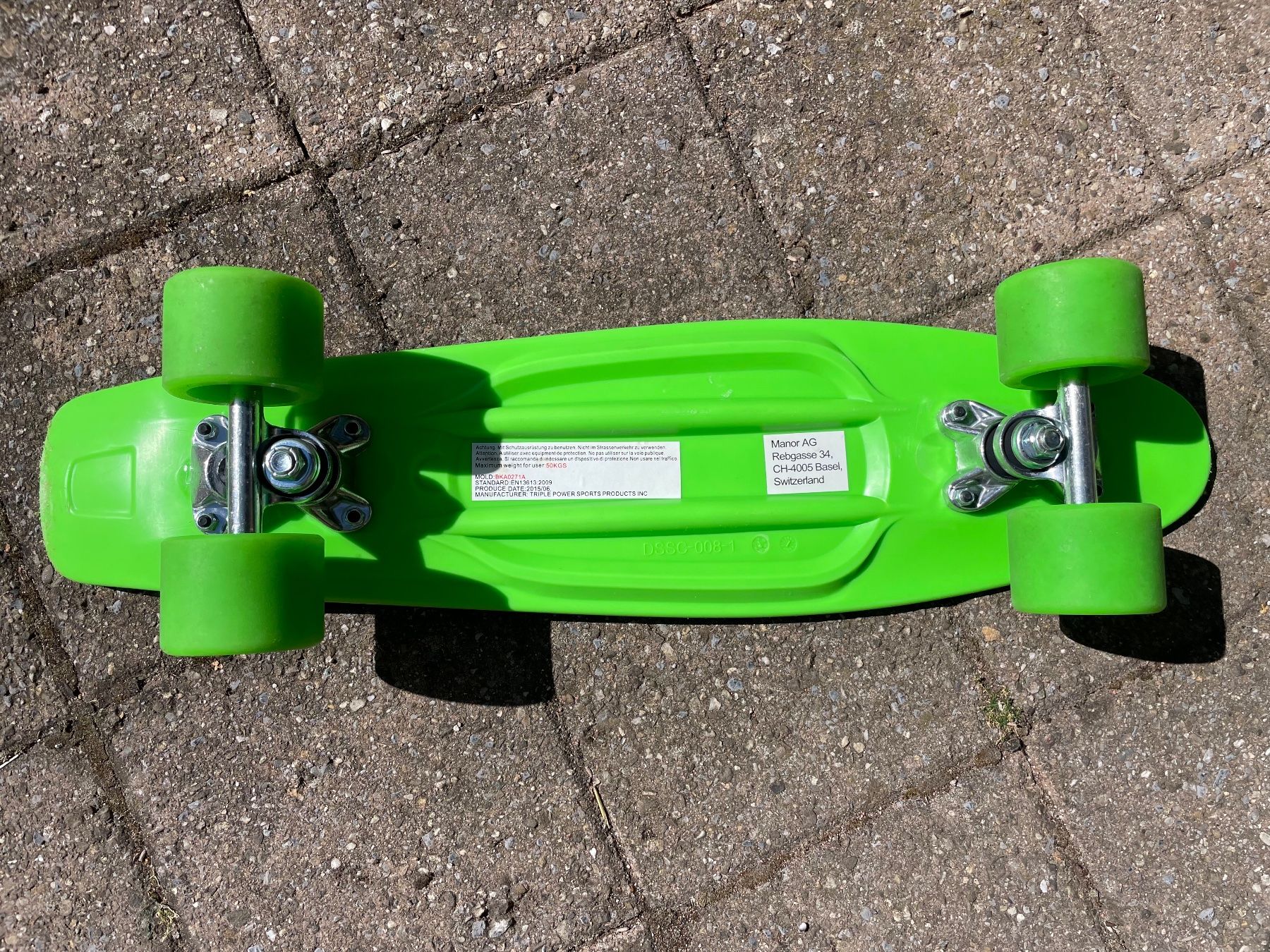 Skateboards: Planche à roulettes verte taille unique – Usato da Longirod venduto da vin_hn9m 1