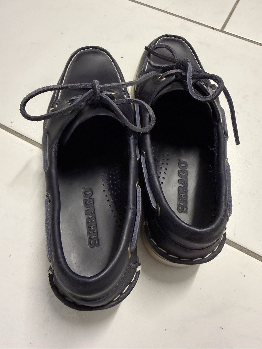 Sebago Scarpe da uomo: Sebago Bootsschuhe blau – Nuovo (secondo la descrizione) da Ehrendingen venduto da edelkram 4