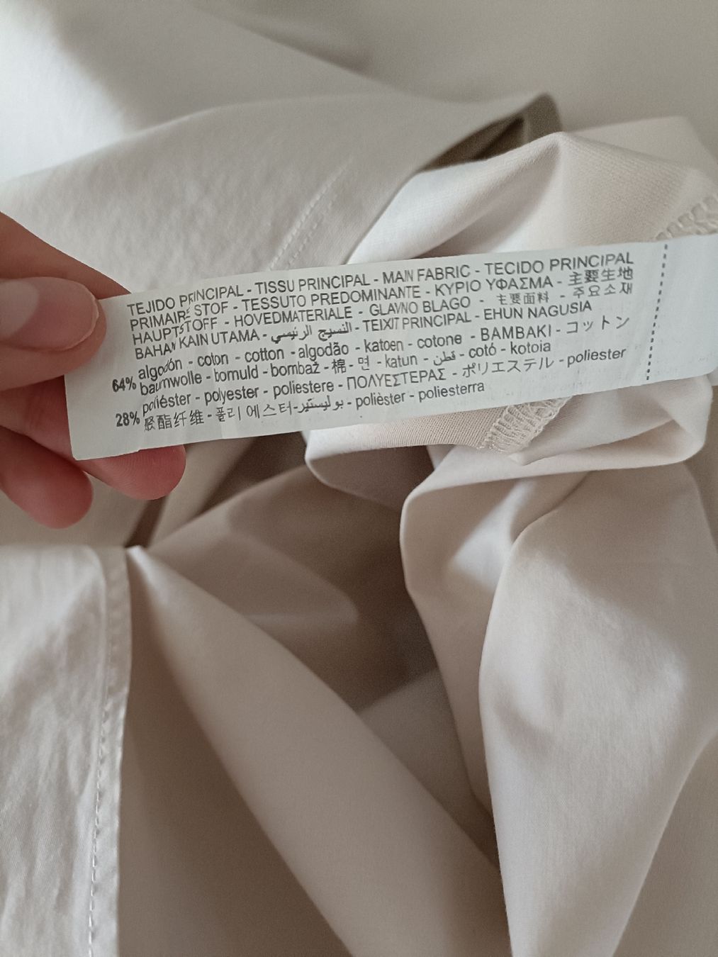 Zara Robes: Robe Zara blanc cassé - Taille S – D'occasion à Vaulruz par O_DDM 3