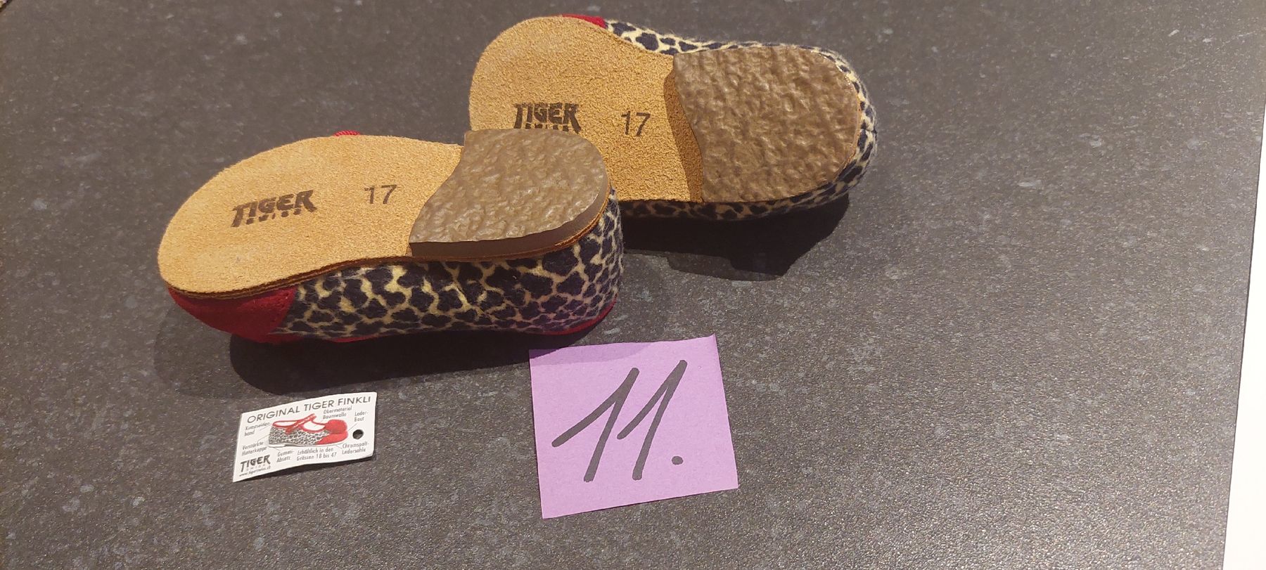 Tiger Swiss Schuhe für Jungen: Tiegerfinkli original  Grösse Nr.17 – Neu (gemäss Beschreibung) aus Muri AG von nindo1 2