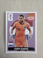 Panini FIFA WM Extra Sticker Cody Gakpo neu