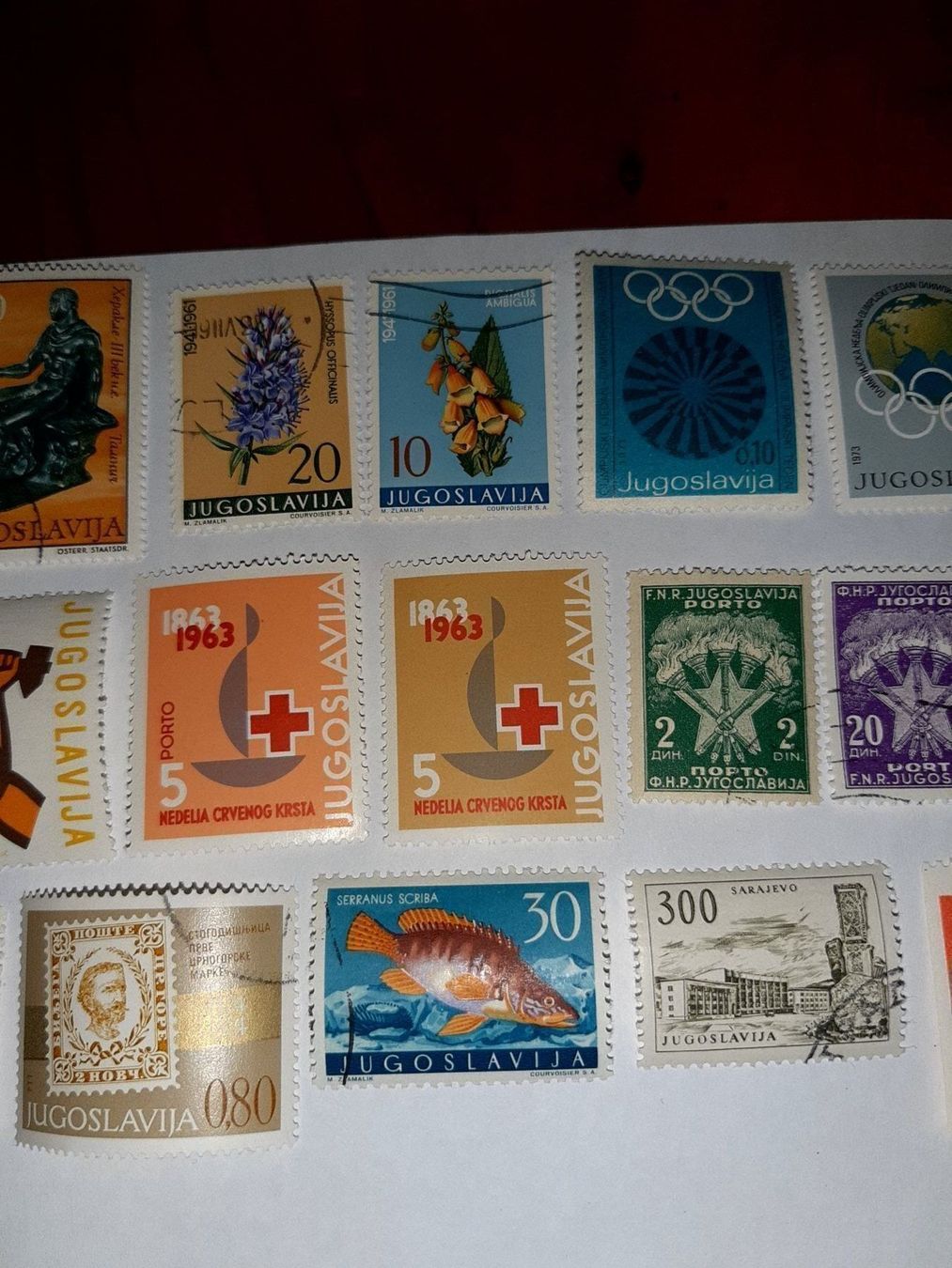 Tutti i francobolli: 16 timbres ex yougoslavie – Nuovo (secondo la descrizione) da Le locle venduto da juliensaran 4