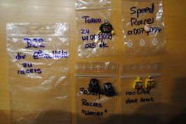 Lego-Figur  nur Einzelteile zu Rennfahrer  /B22