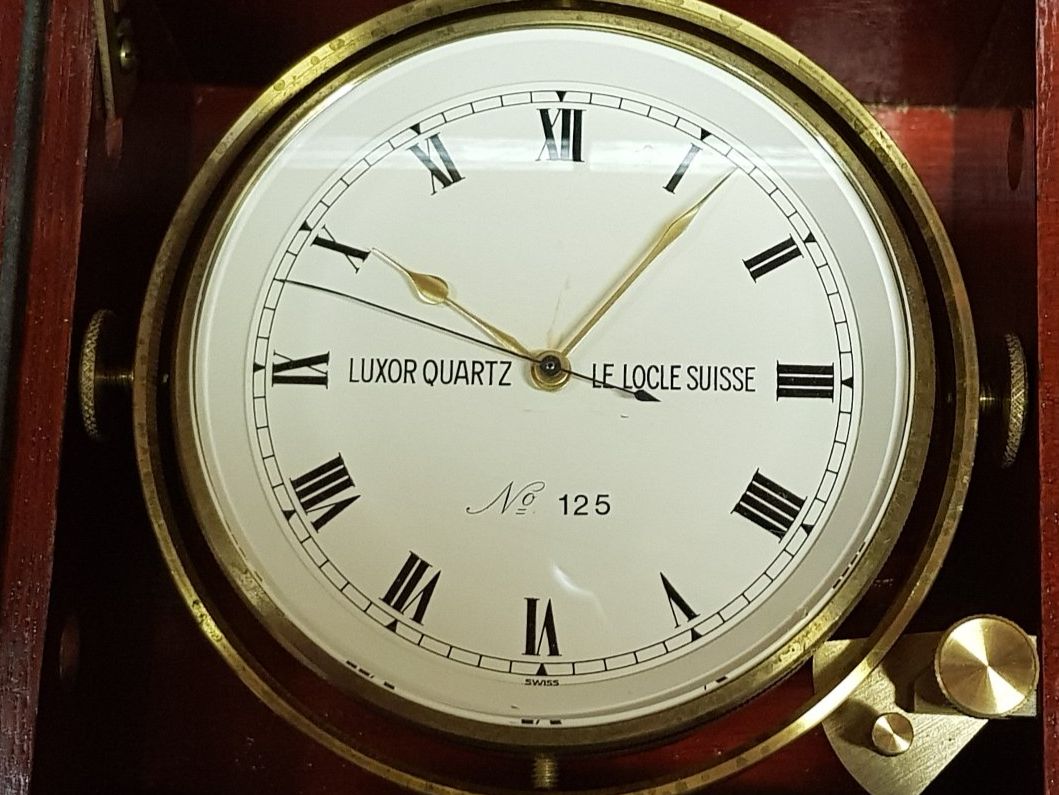 Luxor Orologi: Luxor Marine Chronometer in OVP. Selten. – Usato da Schöftland venduto da Topdeal4 3
