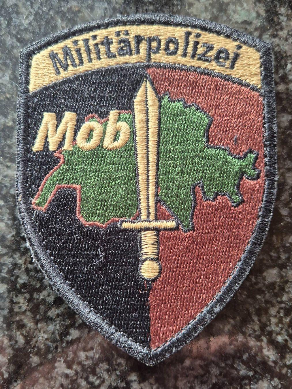 Schweizer Armee Placchette & Badge: Badge Militärische Sicherheit – Nuovo (secondo la descrizione) da Dottikon venduto da Robawa