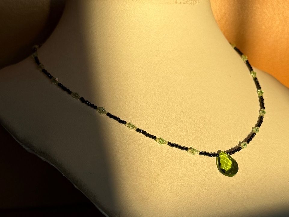 Catenine: Spinell, Peridot Collier NEU – Nuovo (secondo la descrizione) da Basel venduto da Chili007 8