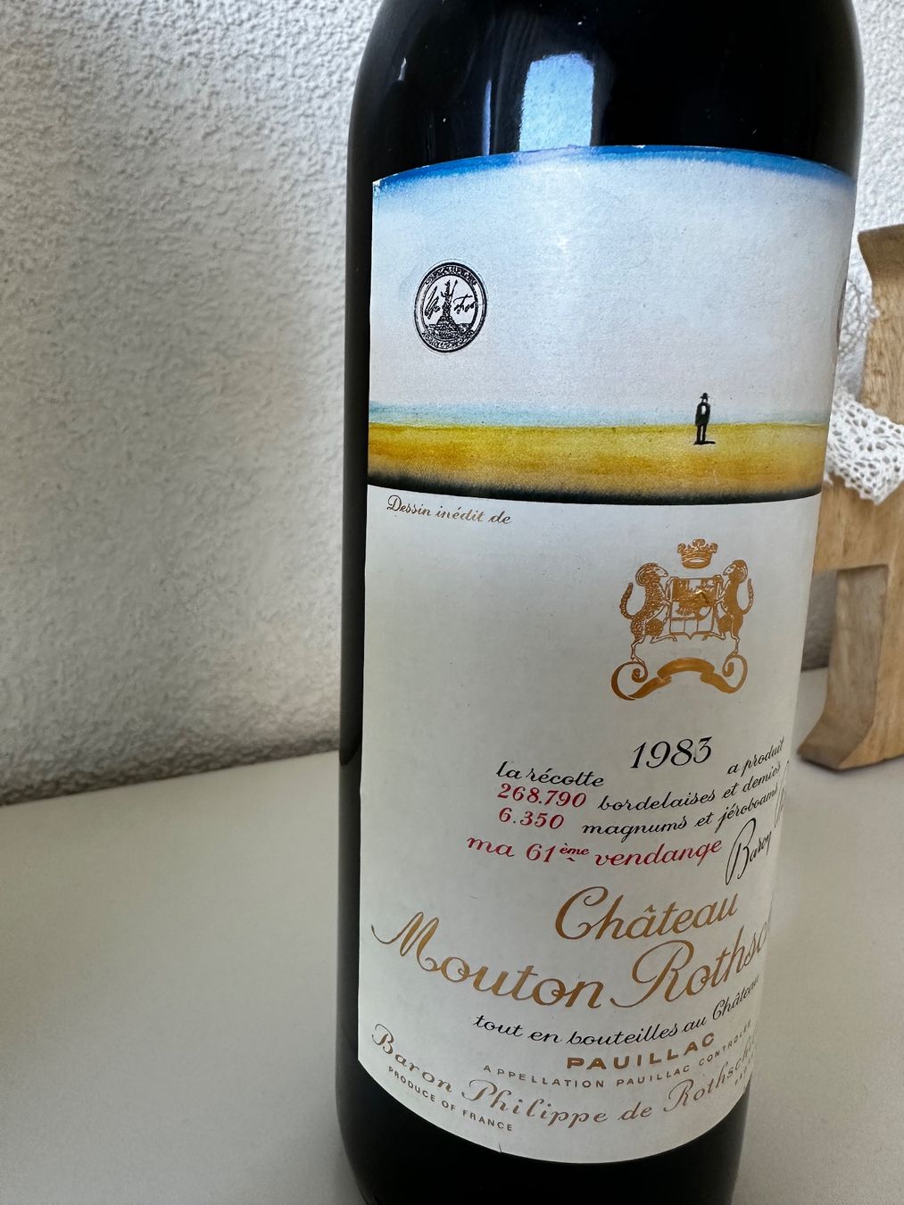 Mouton Rothschild Vino: Château Mouton Rothschild 1983 – Nuovo (secondo la descrizione) da Yens venduto da Rilou80 2