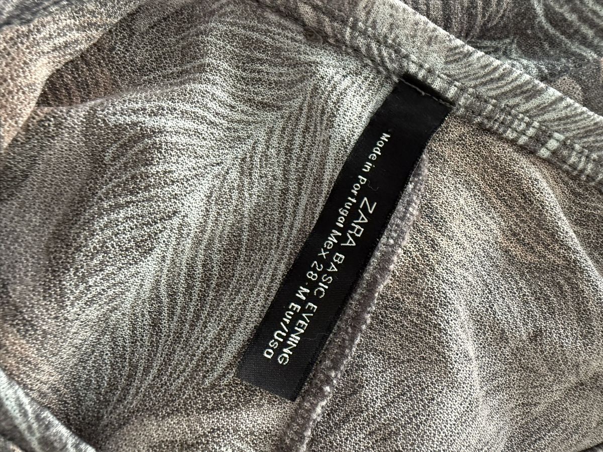 Zara Chemisiers: ZARA Basic Bluse Gr. M | Botanical Print | Oversize – D'occasion à Lugano par rebecca.wardrobe 6