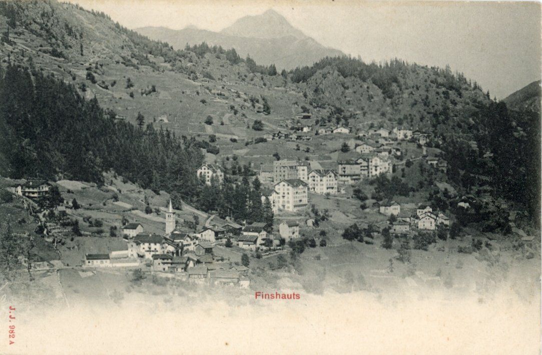 Ansichtskarten: Finhaut  VS        ca. 1900 – Gebraucht aus Brig von Valcards54