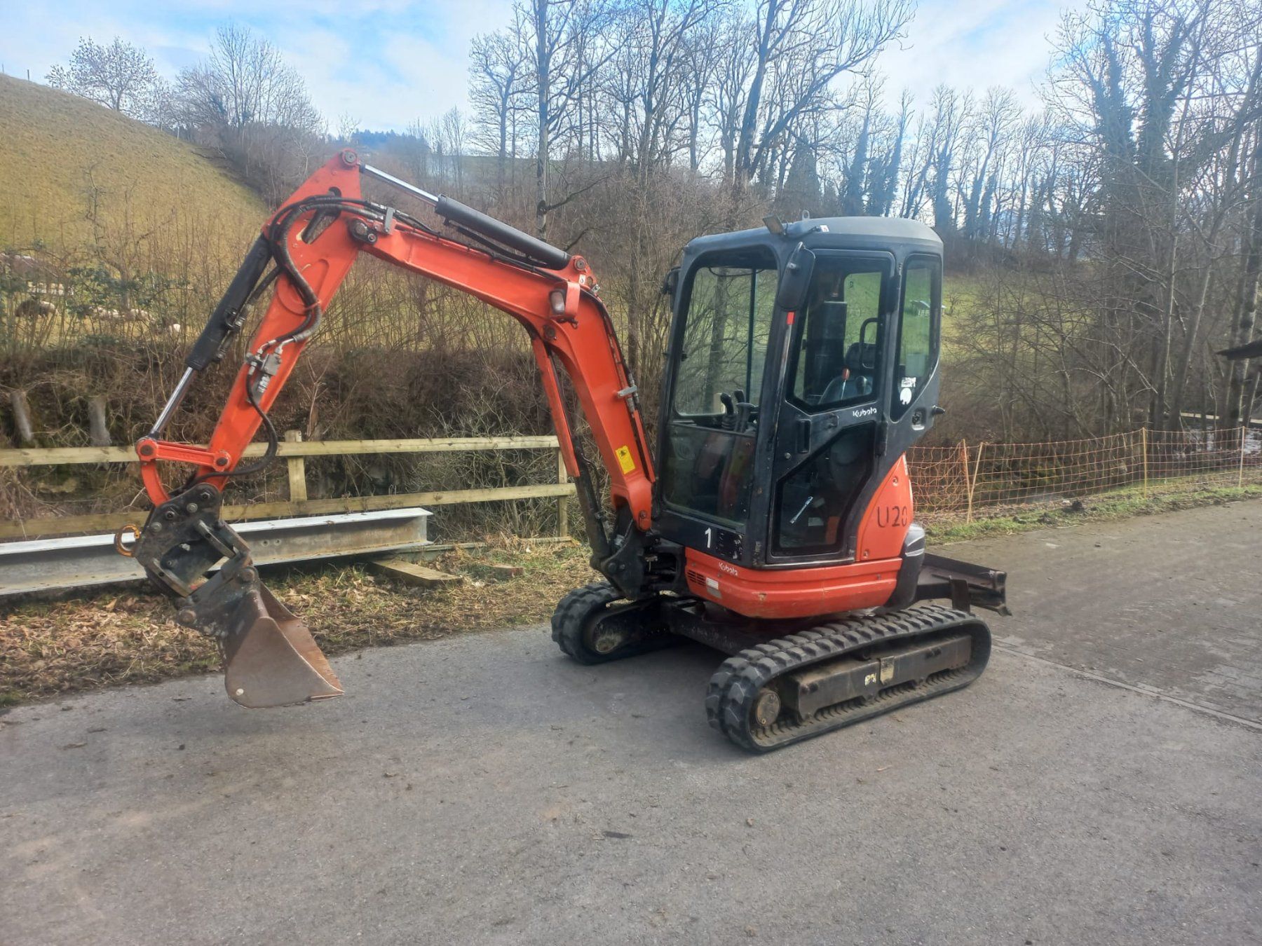 Kubota Excavateurs: KUBOTA U20  Hutter – D'occasion à Werthenstein par joniace 1