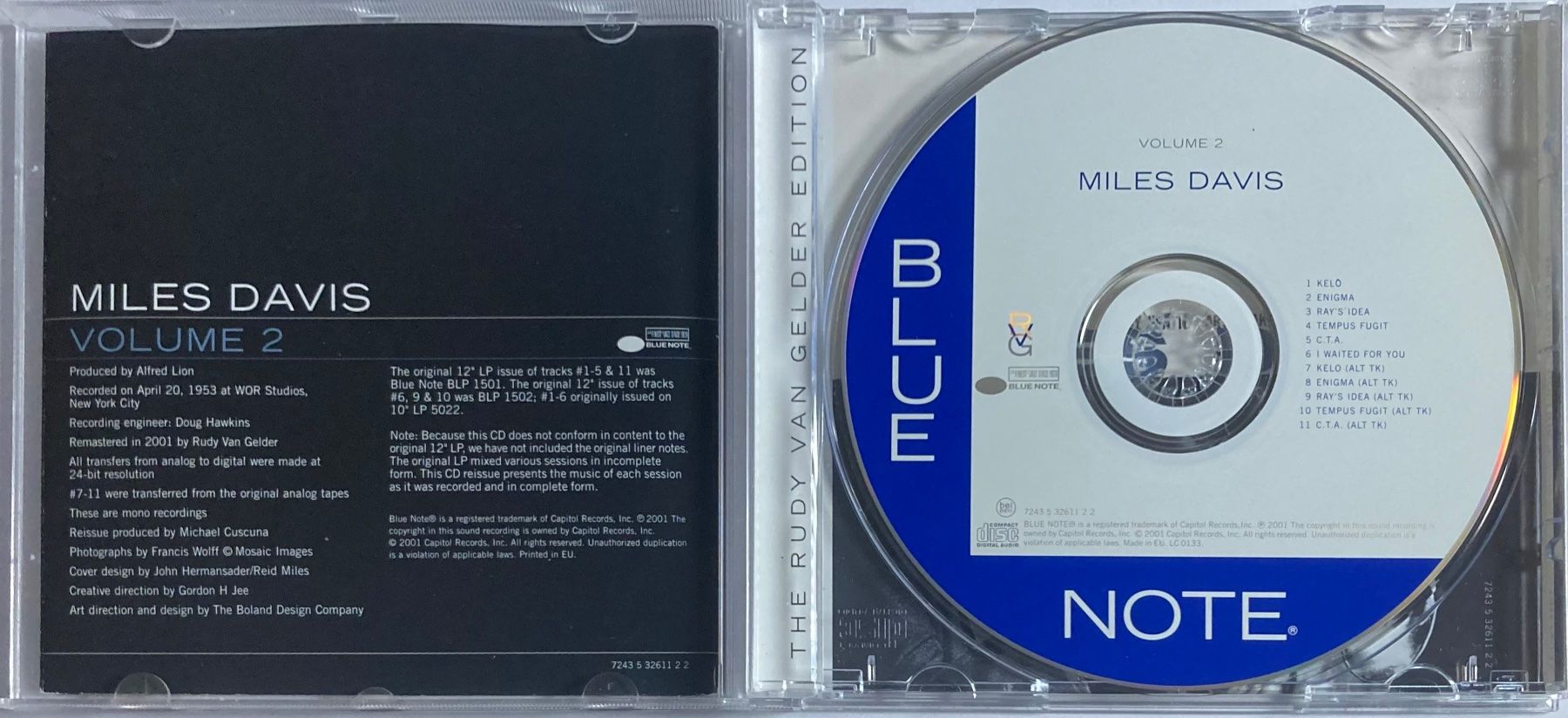 CD: MILES DAVIS - VOL. 2 – Usato da Poliez-Pittet venduto da Newtown-Records 2