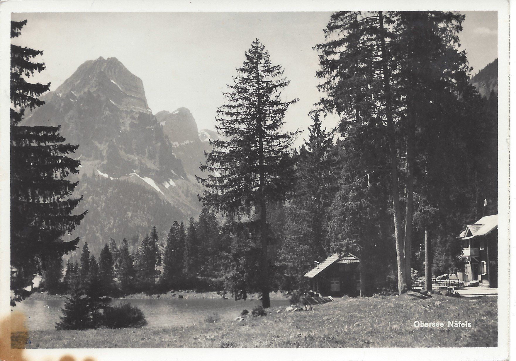 Cartoline postali: Ansichtskarte Obersee bei Näfels – Usato da Embrach venduto da Illingen13