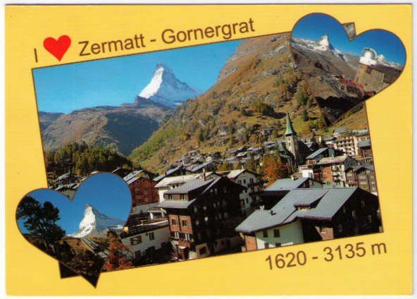 Cartes postales: Zermatt - 3 Bild AK – D'occasion à Binningen par Mountainrider