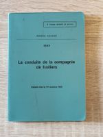 Règlement "La conduite de la compagnie de fusiliers"