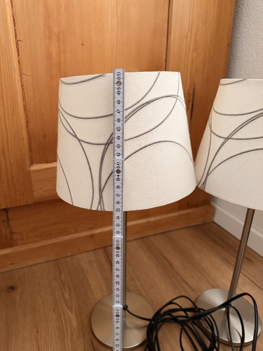 Ikea Lampade: 2 Nachttischlampen Ikea – Usato da Lufingen venduto da Smily37 1