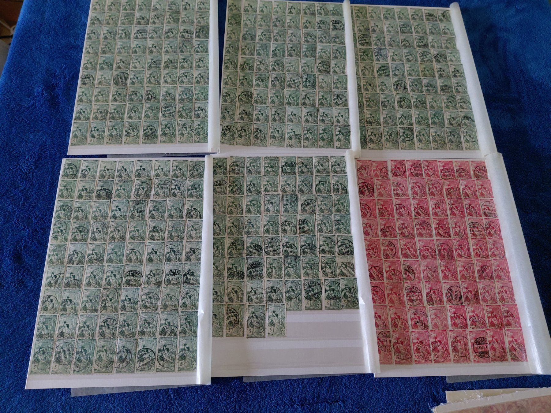 Alle Briefmarken: ca. 1400 UPU Marken Ch – Gebraucht aus Horw von Onurb008 1