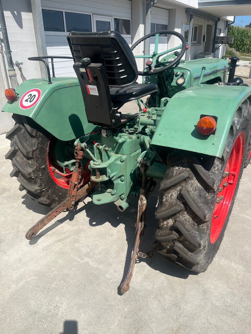 Hürlimann Trattori: Hürlimann D80 – Difettoso da Brütten venduto da Waepfi 1