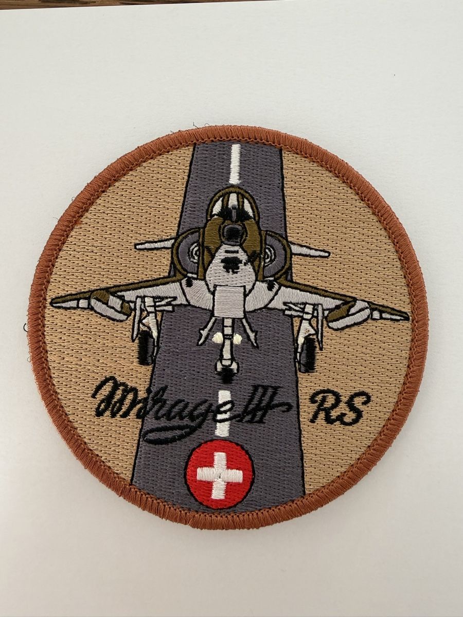 Schweizer Armee Plaketten & Abzeichen: Swiss Air Force Mirage III RS patch  – Gebraucht aus Chamoson von Lio_Rey