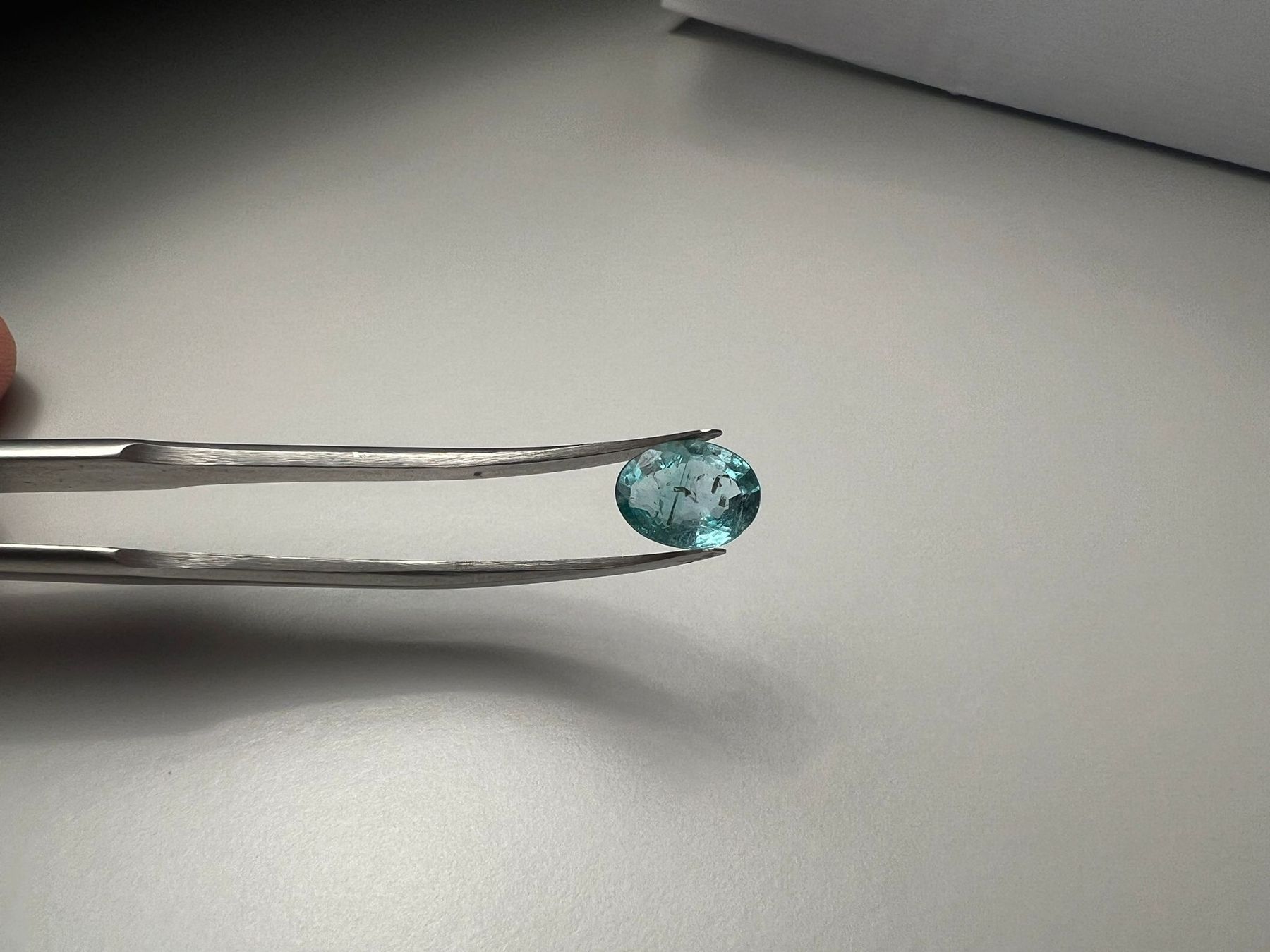 Pietre preziose: Grüner Smaragd 1.05 ct – Nuovo e nell'imballaggio originale da Zürich venduto da NS.12 4